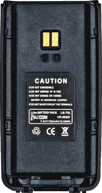Hovedbilde Batteri for Brecom VR-600DMR